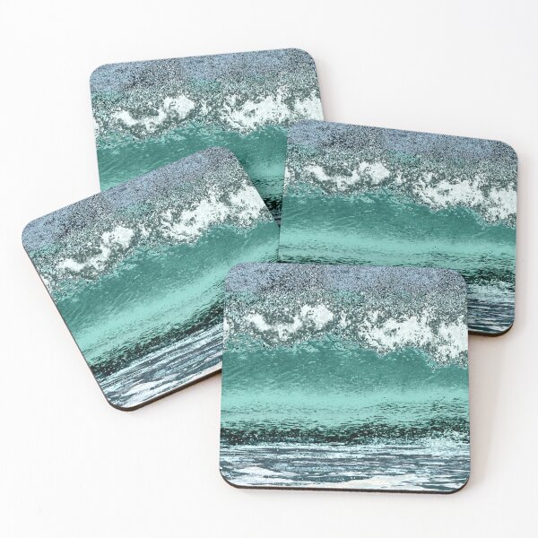 Item preview, Turquoise Ocean Wave  designed and sold by Images-on-Eyre.
