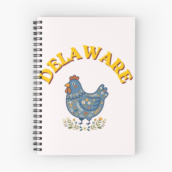 Item preview, Delaware Blue Hen Retro Folk Art Illustration designed and sold by PeerMstudio.