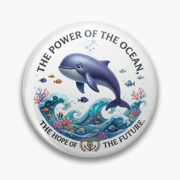 Item preview, The Power of the Ocean Whale Awareness designed and sold by Nuvoro Eco Awareness.