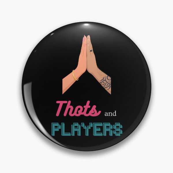 Item preview, Thots and Players designed and sold by Keep It DRY Studio.