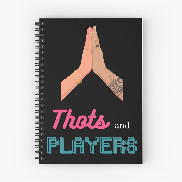Item preview, Thots and Players designed and sold by Keep It DRY Studio.
