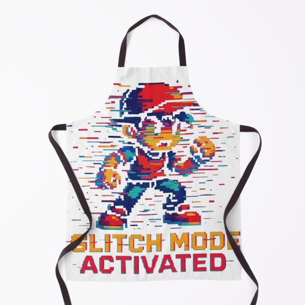 Item preview, Glitch Mode Activated Gamer designed and sold by echoink-studio.
