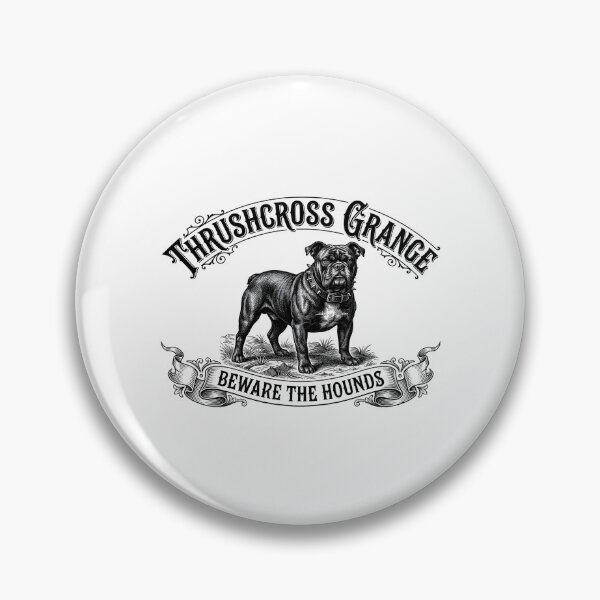 Artikelvorschau, Thrushcross Grange Beware The Hounds Wuthering Heights Bulldog entworfen und verkauft von Fenay Designs.