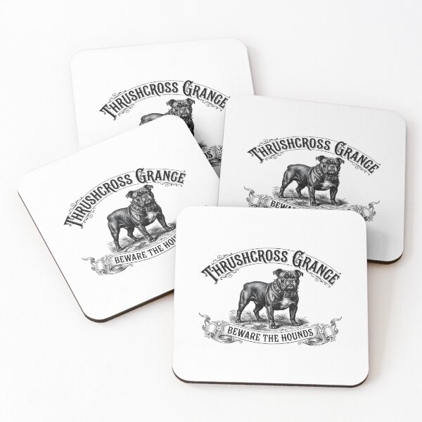Artikelvorschau, Thrushcross Grange Beware The Hounds Wuthering Heights Bulldog entworfen und verkauft von Fenay Designs.
