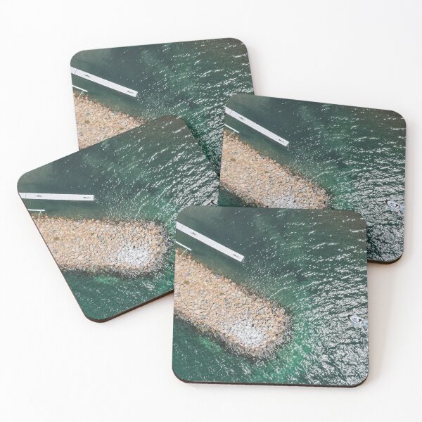 Item preview, Boat Wake Between Stone and Sea designed and sold by Images-on-Eyre.
