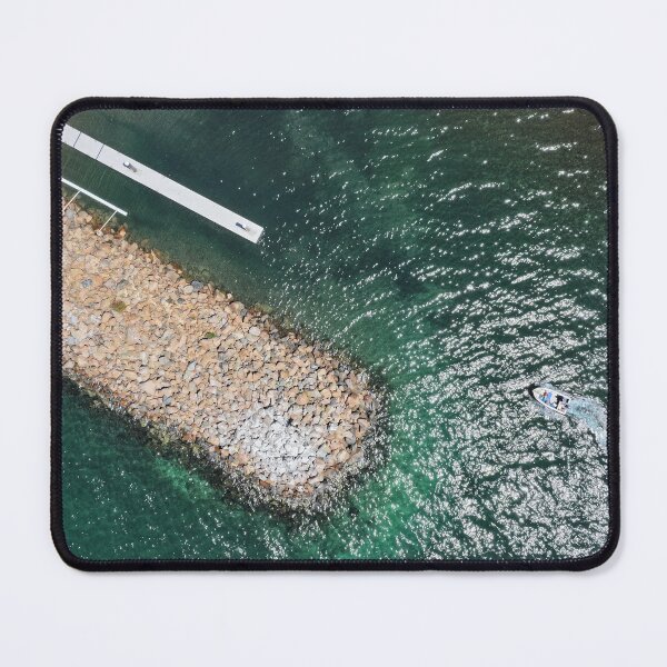Item preview, Boat Wake Between Stone and Sea designed and sold by Images-on-Eyre.