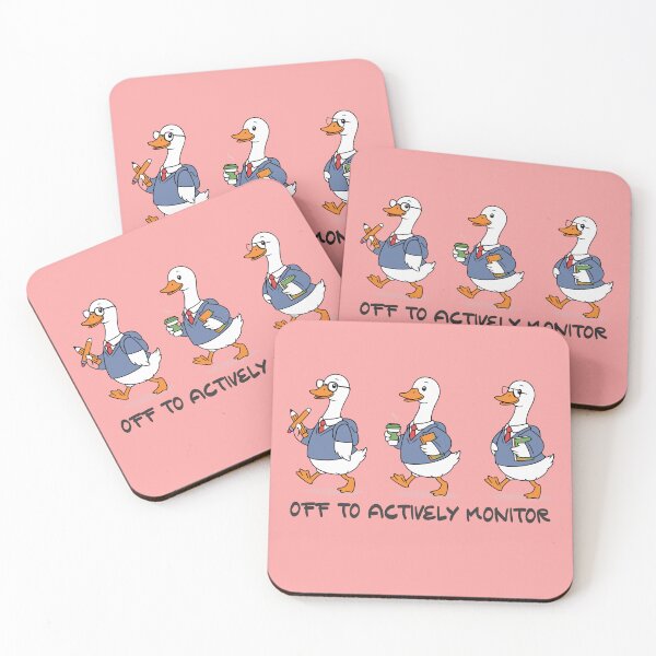 Item preview, Off to Actively Monitor Teacher Testing Day Goose  designed and sold by Colorfulman.