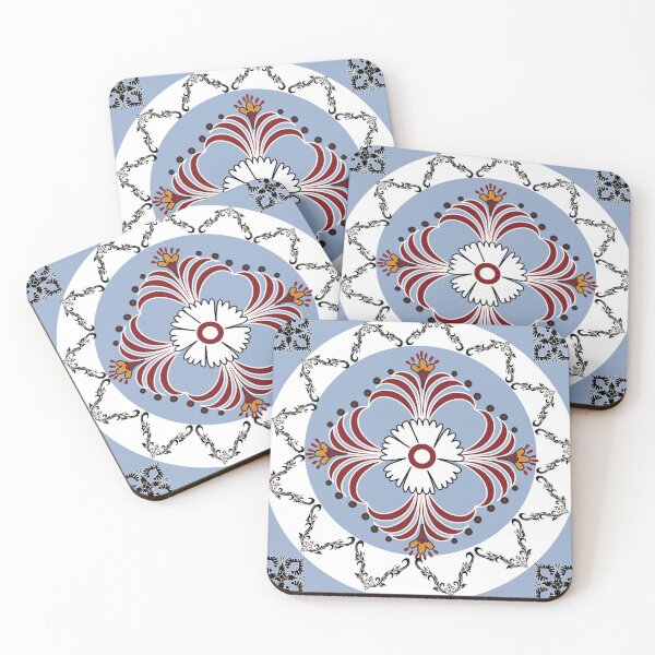 Item preview, Classic Victorian ceramic style circular art. designed and sold by AdesignbyG.