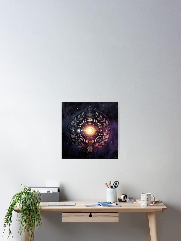 Thumbnail 2 of 3, Poster, Orbit Luminis designed and sold by luminco.