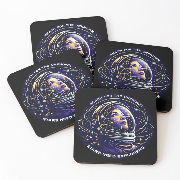 Item preview, Women in Space: Christina Koch- reach for the unknown, stars need explorers  designed and sold by Rally Forge.
