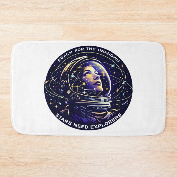 Item preview, Women in Space: Christina Koch- reach for the unknown, stars need explorers  designed and sold by trendie-tees.