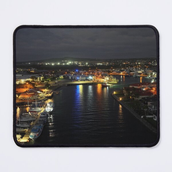 Item preview, Port Lincoln Marina Lights at Night designed and sold by Images-on-Eyre.
