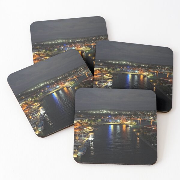 Item preview, Port Lincoln Marina Lights at Night designed and sold by Images-on-Eyre.