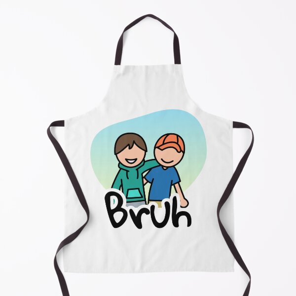 Item preview, A whimsical "Bruh" friends / brothers illustration. designed and sold by ArtyPants82.
