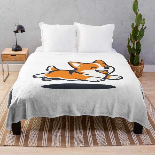 Item preview, Corgi Energy Happy Running Dog designed and sold by SnappyPNG.