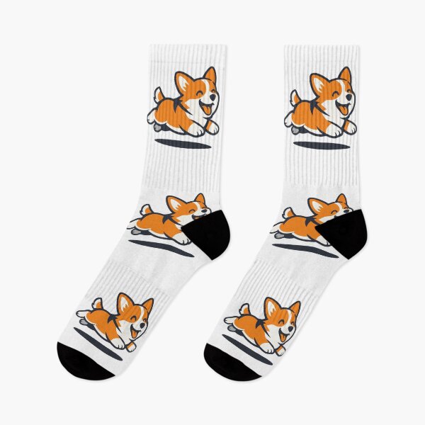 Item preview, Corgi Energy Happy Running Dog designed and sold by SnappyPNG.