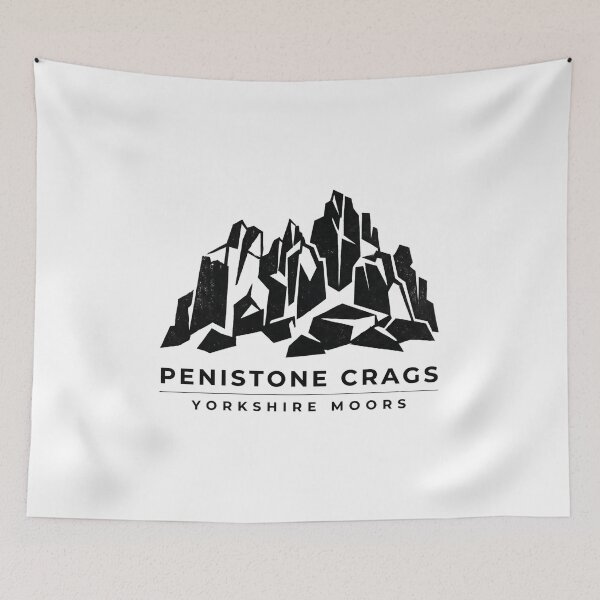 Item preview, Penistone Crags Yorkshire Moors Wuthering Heights Rocks designed and sold by Fenay Designs.