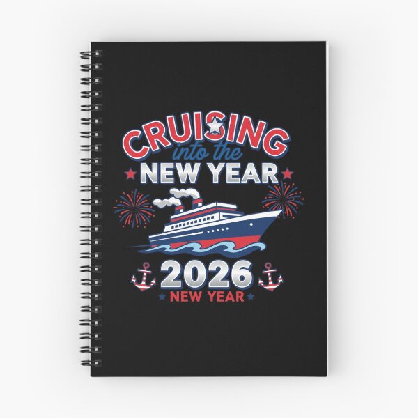 Item preview, Cruising Into The New Year 2026 - Nautical Cruise Ship Vacation designed and sold by TeeEnigmaa.