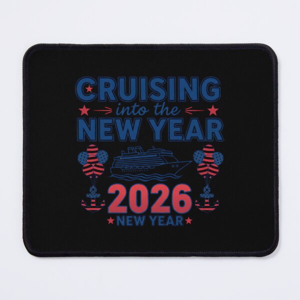 Item preview, Cruising Into The New Year 2026 - Nautical Cruise Ship Vacation designed and sold by TeeEnigmaa.