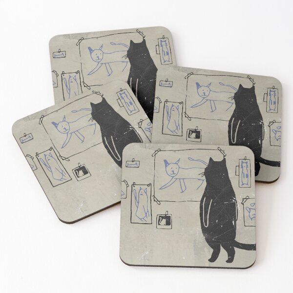 Item preview, Cat Art Gallery designed and sold by Angry Swan Designs.
