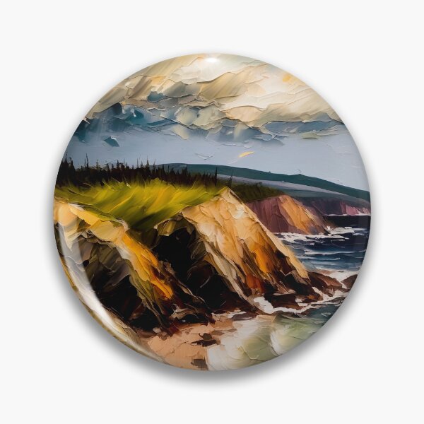 Item preview, Stormy Cape Breton designed and sold by Island Art Studios.