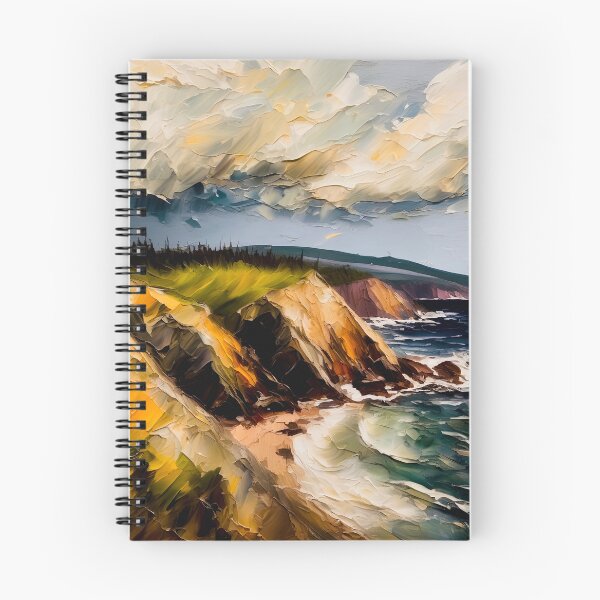Artikelvorschau, Stürmisches Cape Breton entworfen und verkauft von Island Art Studios.