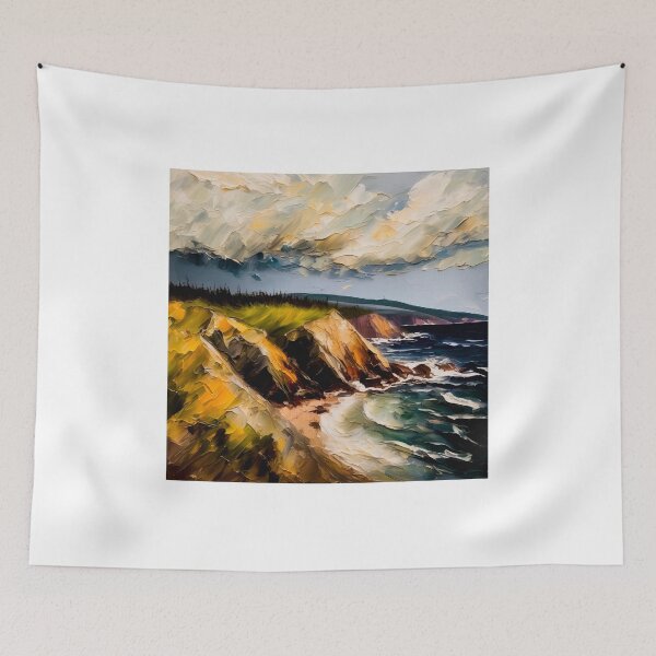 Item preview, Stormy Cape Breton designed and sold by Island Art Studios.