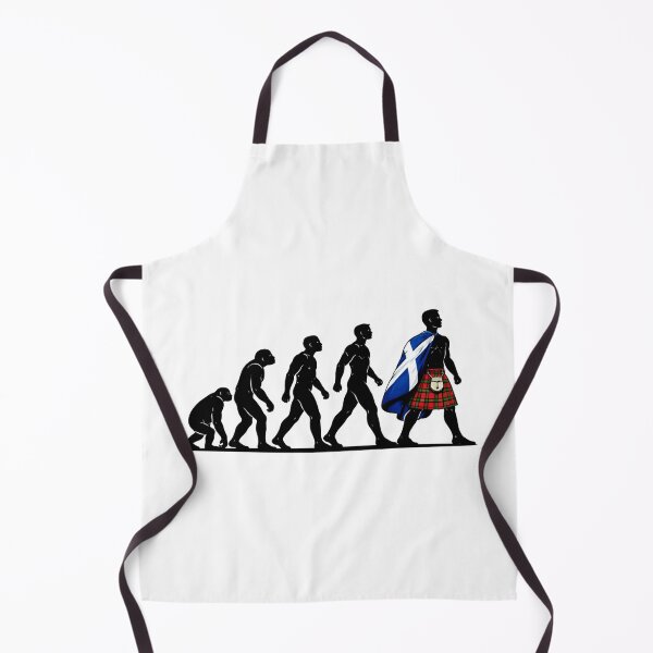 Item preview, Scottish Evolution Silhouette Kilt Heritage Pride Sticker Design designed and sold by ArcanePrintsxo.