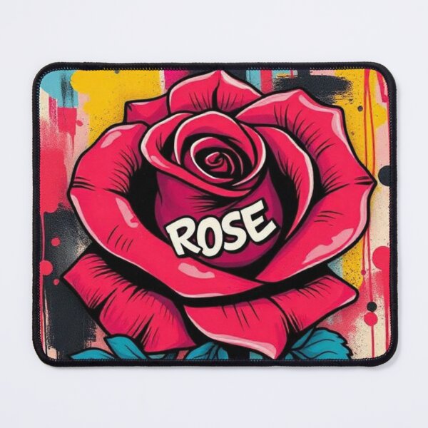 Item preview, Vibrant pink with a multicolored background designed and sold by RAISC.