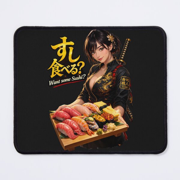 Item preview, Want Some Sushi? Samurai Sushi Girl designed and sold by Dragon-Samurai.
