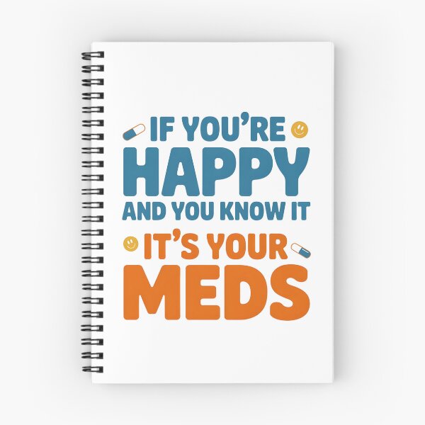 Item preview, If You're Happy And You Know It It's Your Meds – Glitch Prescription Collage Shirt designed and sold by ZyziowskyArt.