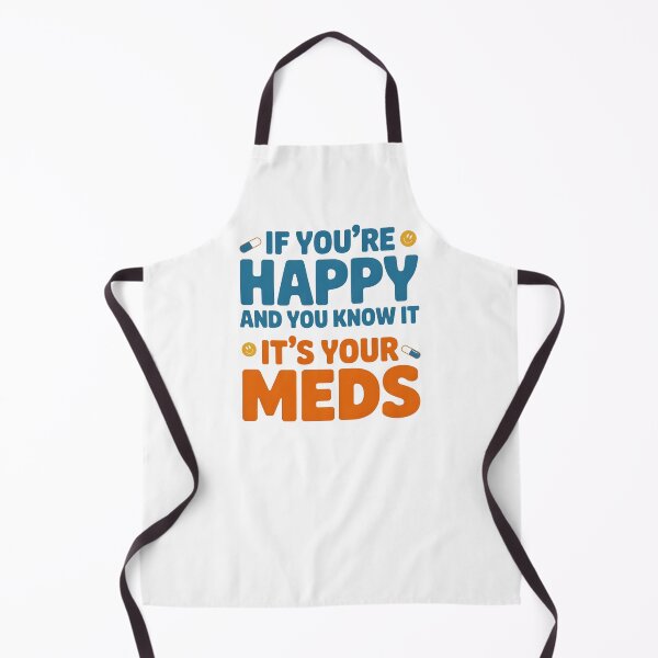 Item preview, If You're Happy And You Know It It's Your Meds – Glitch Prescription Collage Shirt designed and sold by ZyziowskyArt.