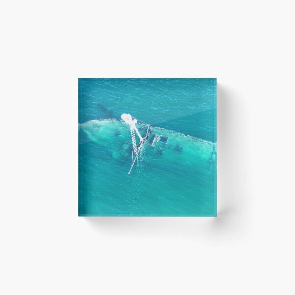 Item preview, Almonta Wreck Beneath Turquoise Waters designed and sold by Images-on-Eyre.