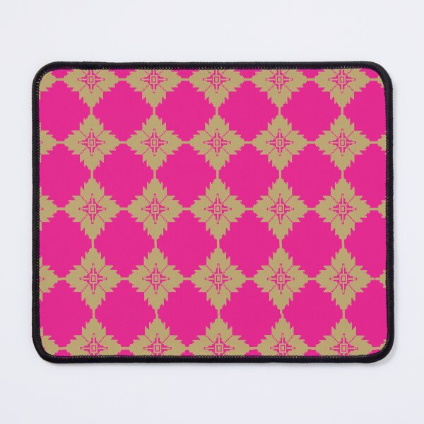 Item preview, Vibrant pink and gold traditional Thai pattern designed and sold by AdesignbyG.