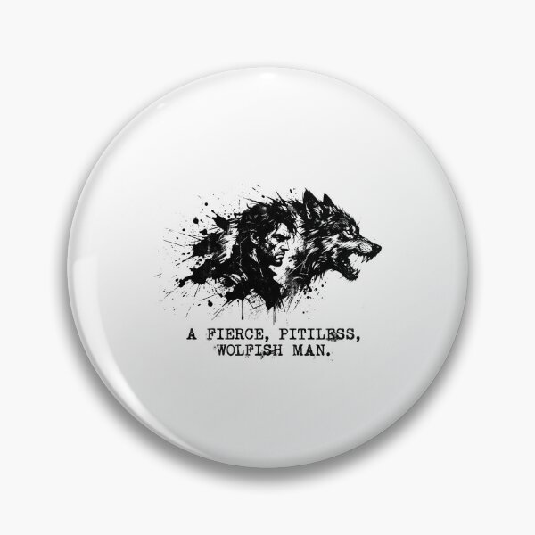 Item preview, A Fierce Pitiless Wolfish Man Wuthering Heights Wolf designed and sold by Fenay Designs.