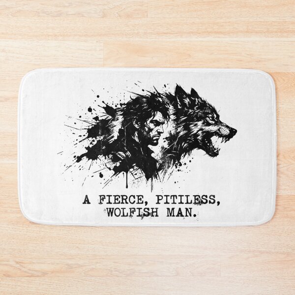 Item preview, A Fierce Pitiless Wolfish Man Wuthering Heights Wolf designed and sold by Fenay Designs.