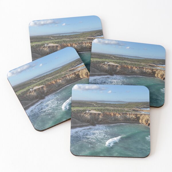 Item preview, Waves Rolling Into Sleaford Bay designed and sold by Images-on-Eyre.