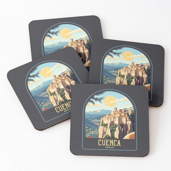 Item preview, Cuenca Vintage Travel Illustration designed and sold by HomeLivingCo.