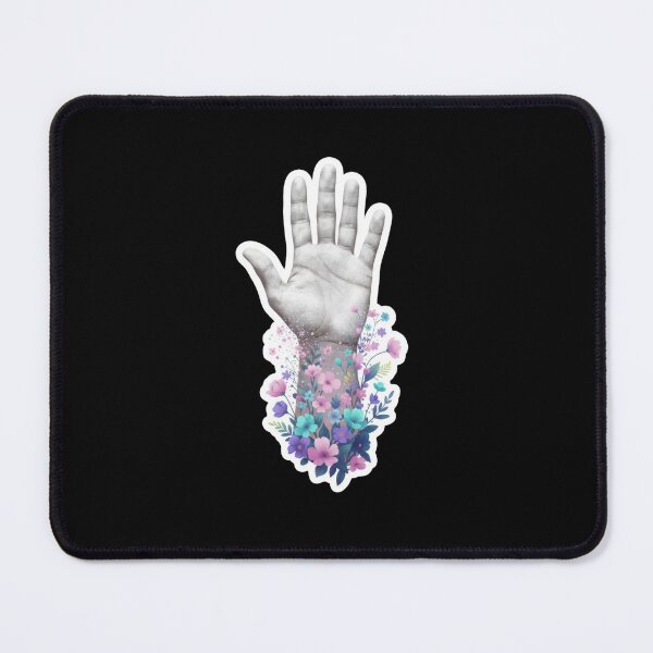 Item preview, Chalk & Bloom Climbing Aesthetic – Floral Rock Climber Art designed and sold by sharifex.
