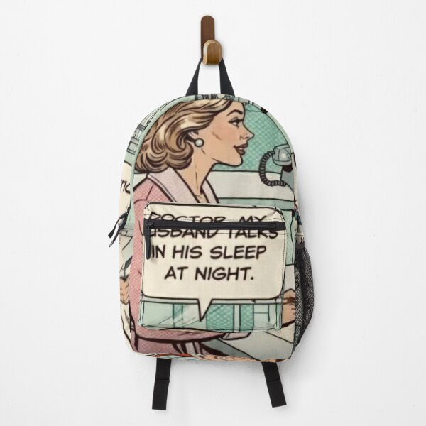Item preview, Funny Husband Joke Retro Comic – Give Him The Opportunity To Speak Humour Design, Marriage Joke Gift designed and sold by GarnerSupplyCo.