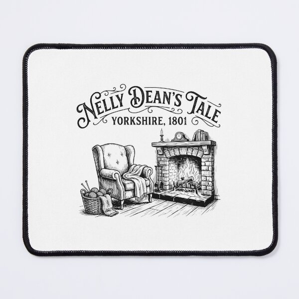 Item preview, Nelly Dean's Tale Yorkshire 1801 Cozy Fireplace Wuthering Heights designed and sold by Fenay Designs.