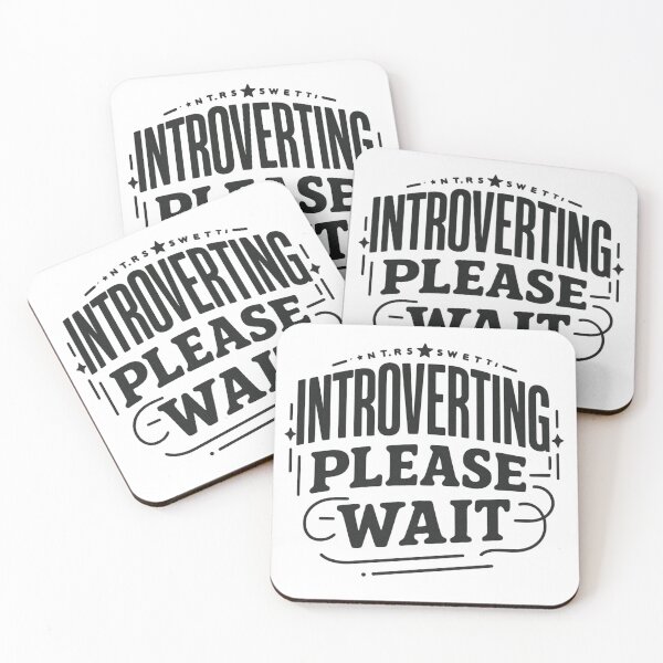 Item preview, Introverting Please Wait Funny  designed and sold by echoink-studio.