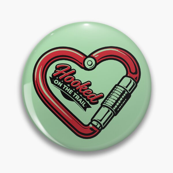 Item preview, Hooked on the Trail Carabiner designed and sold by SnappyPNG.