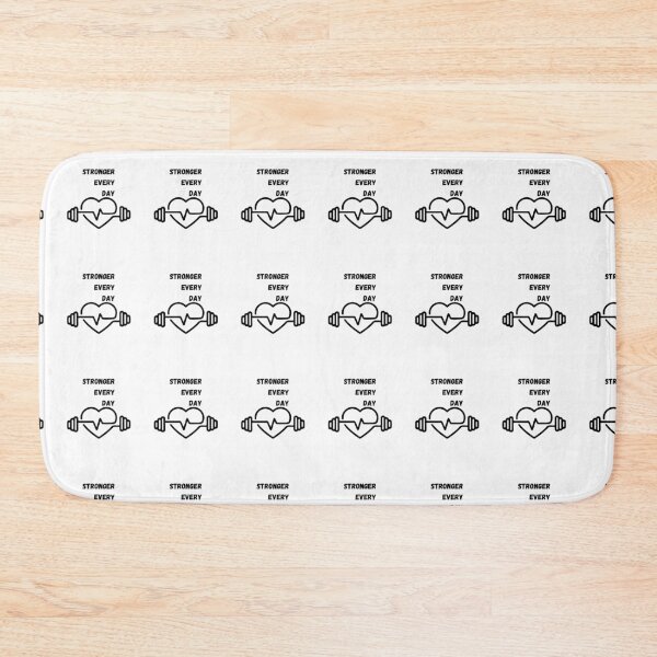 Item preview, Stronger Every Day Minimal Fitness designed and sold by AchraffPrint.