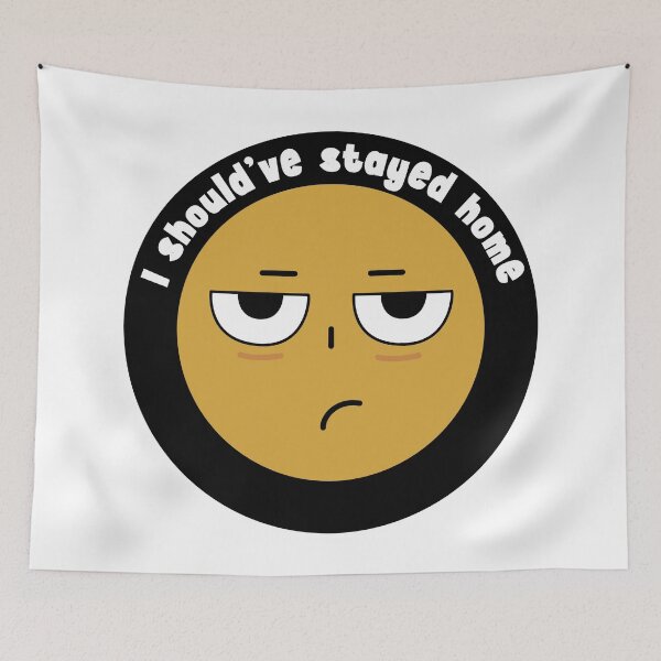 Item preview, I Should Have Stayed Home designed and sold by Lu7u.