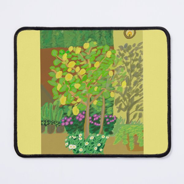 Item preview, Landscape of lemon garden for lemonade designed and sold by MartaTerkiewicz.