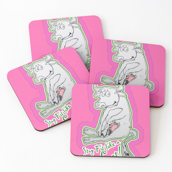 Item preview, Stay Fit like A CAT! (Drawing by ACCI) Slim Cow designed and sold by VanyssaGraphics.