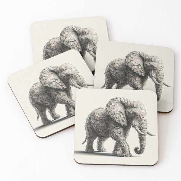 Item preview, Paper Elephant Harmony  designed and sold by Vanich-Panich.