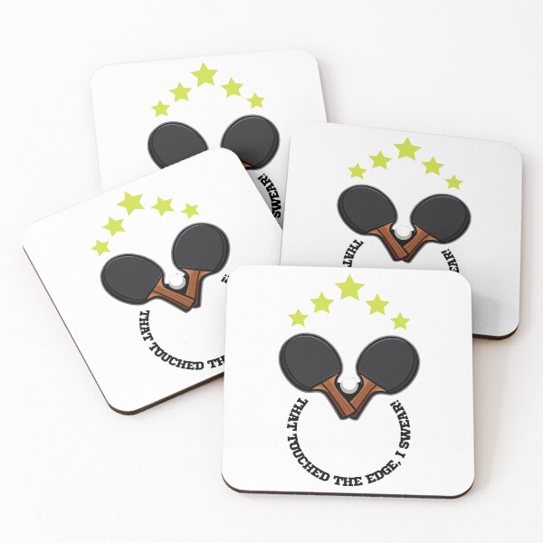 Item preview, That Touched The Edge I Swear! Funny Table Tennis Ping Pong Shirt designed and sold by OhMyPingCo.
