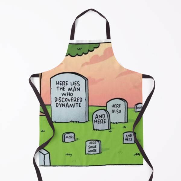 Item preview, Funny Dark Humor Comic – Dynamite Joke Cartoon, Morbid Humor Graveyard Meme Design designed and sold by GarnerSupplyCo.